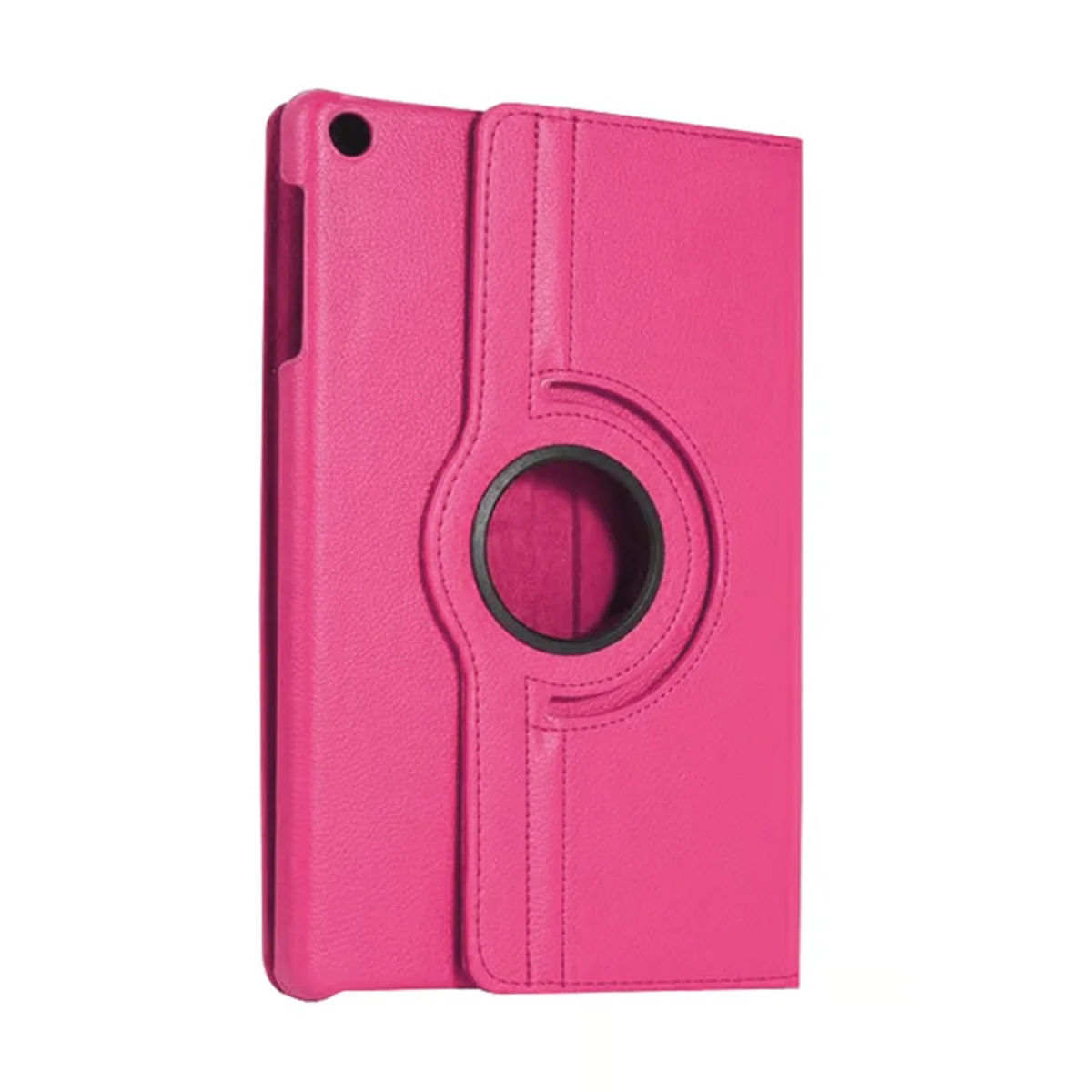 Galaxy Tab A11 360 Tablet Deri Kılıf - Pembe