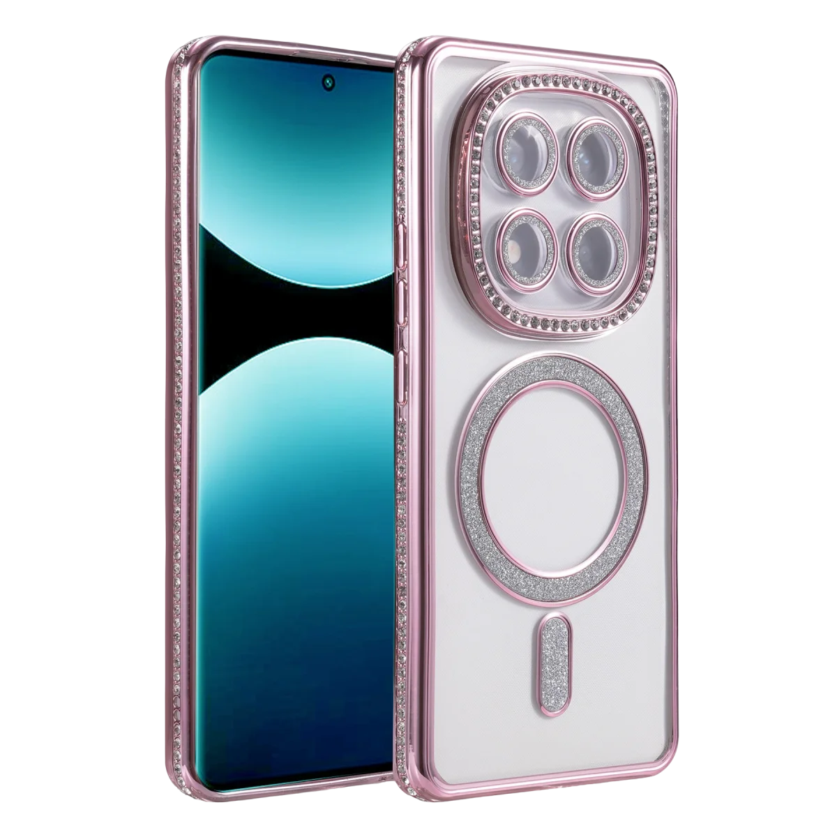 Redmi Note 15 Pro 4G Joke Simli Magneticsafe Kılıf - Pembe