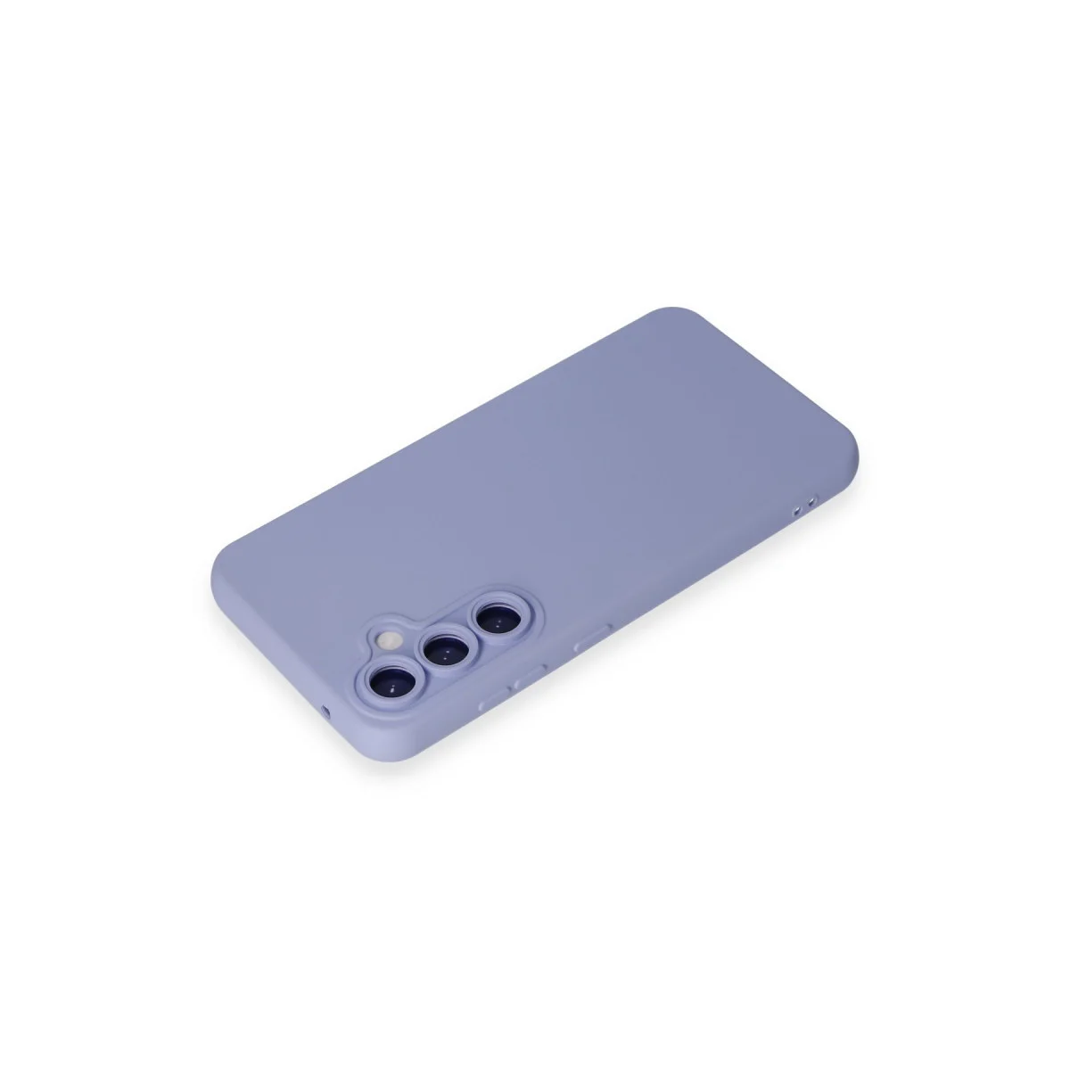 Galaxy S24 Kılıf Nano içi Kadife Silikon - Lila