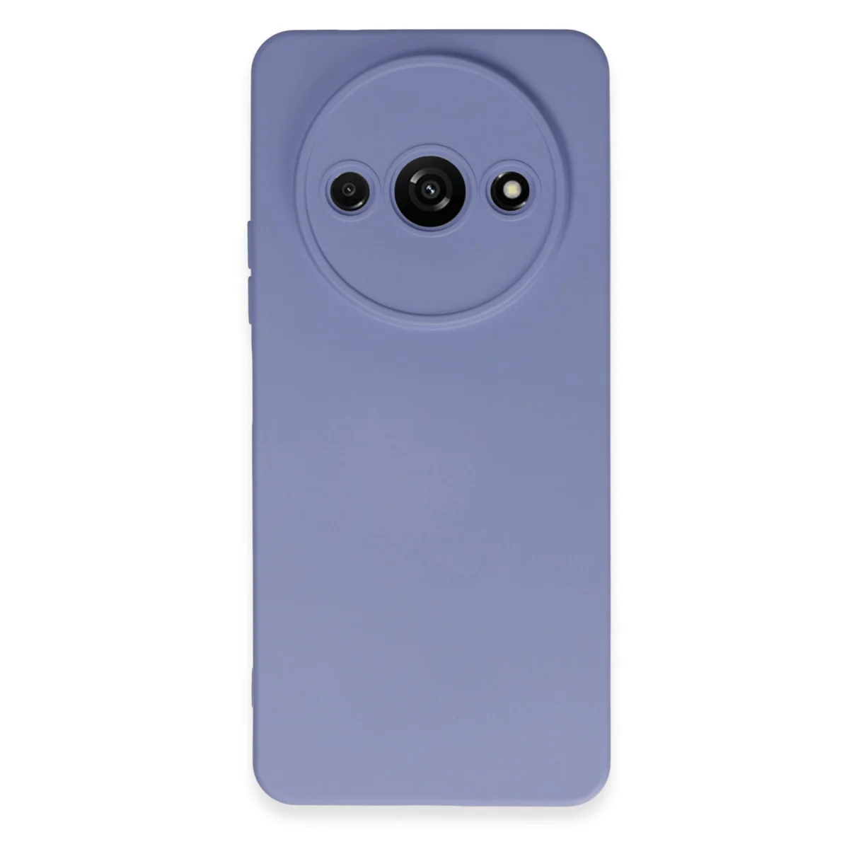 Redmi A3 4G Kılıf Nano içi Kadife Silikon - Lila