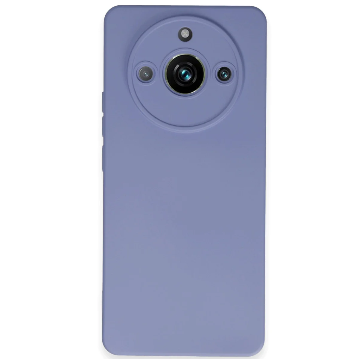 Realme 11 Pro Kılıf Nano içi Kadife Silikon - Lila