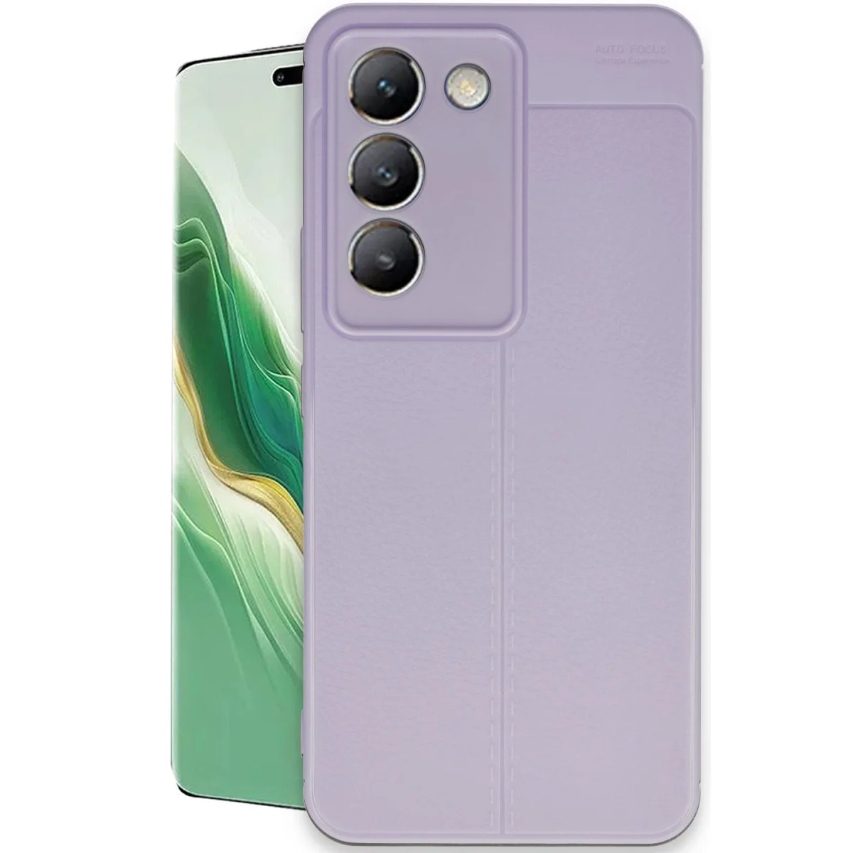 V30 Lite 4G Kılıf Auto Focus Kapak - Lila