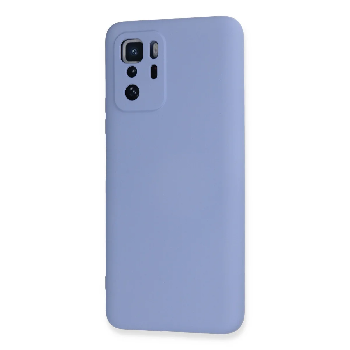 Poco X3 GT Kılıf Nano içi Kadife Silikon - Lila