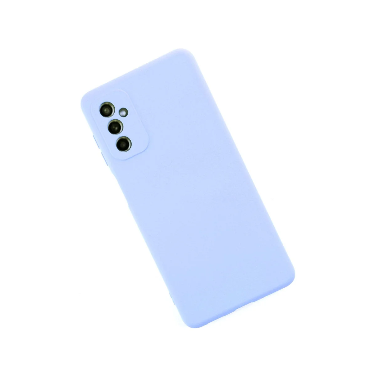 Galaxy M52 5G Kılıf Nano içi Kadife Silikon - Lila