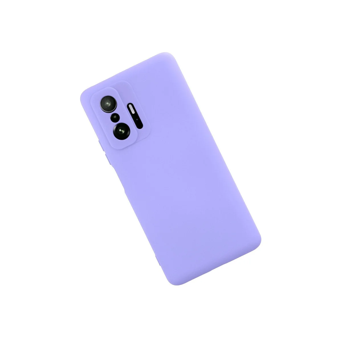 Mi 11T Pro Kılıf Nano içi Kadife Silikon - Lila