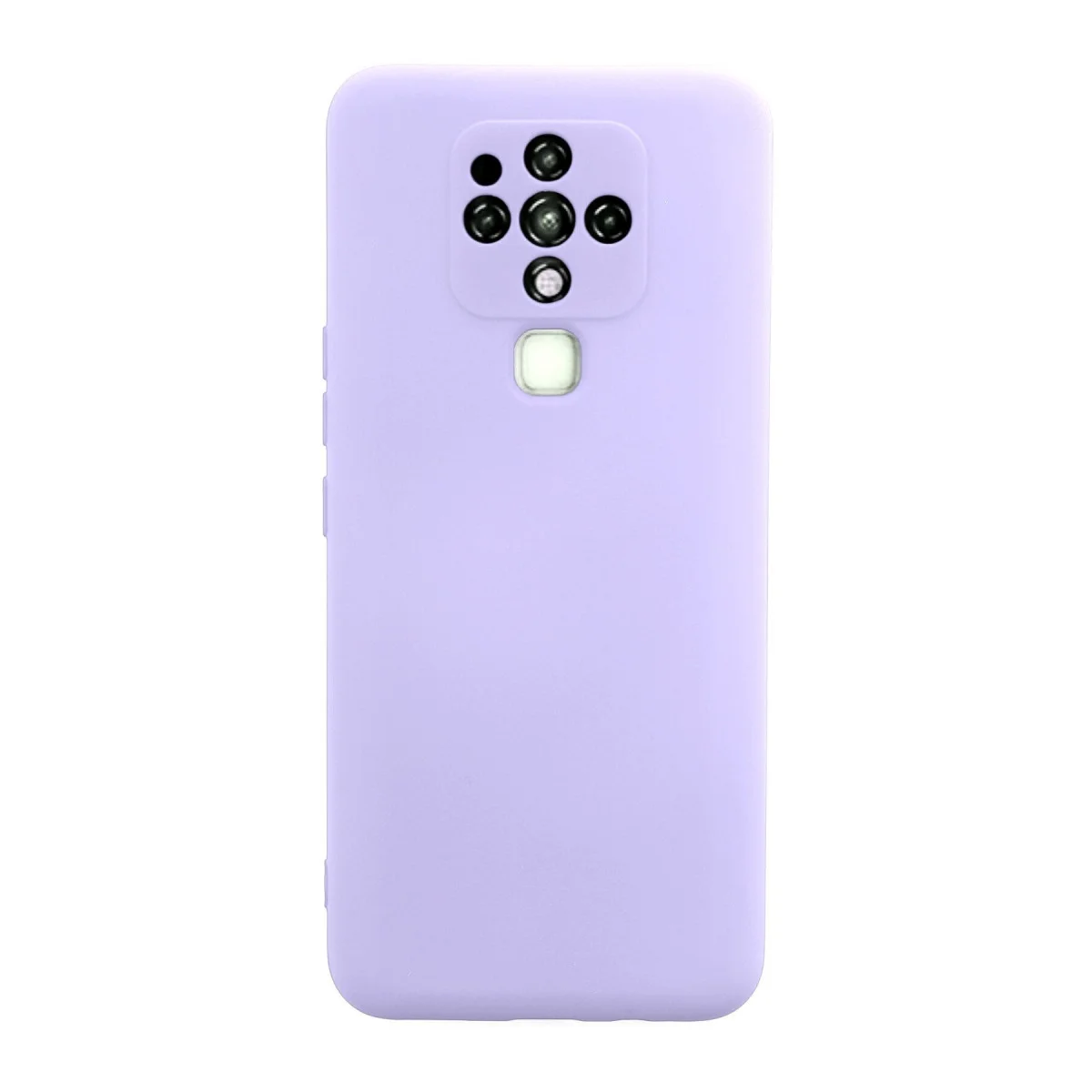 Camon 16 Kılıf Nano içi Kadife Silikon - Lila