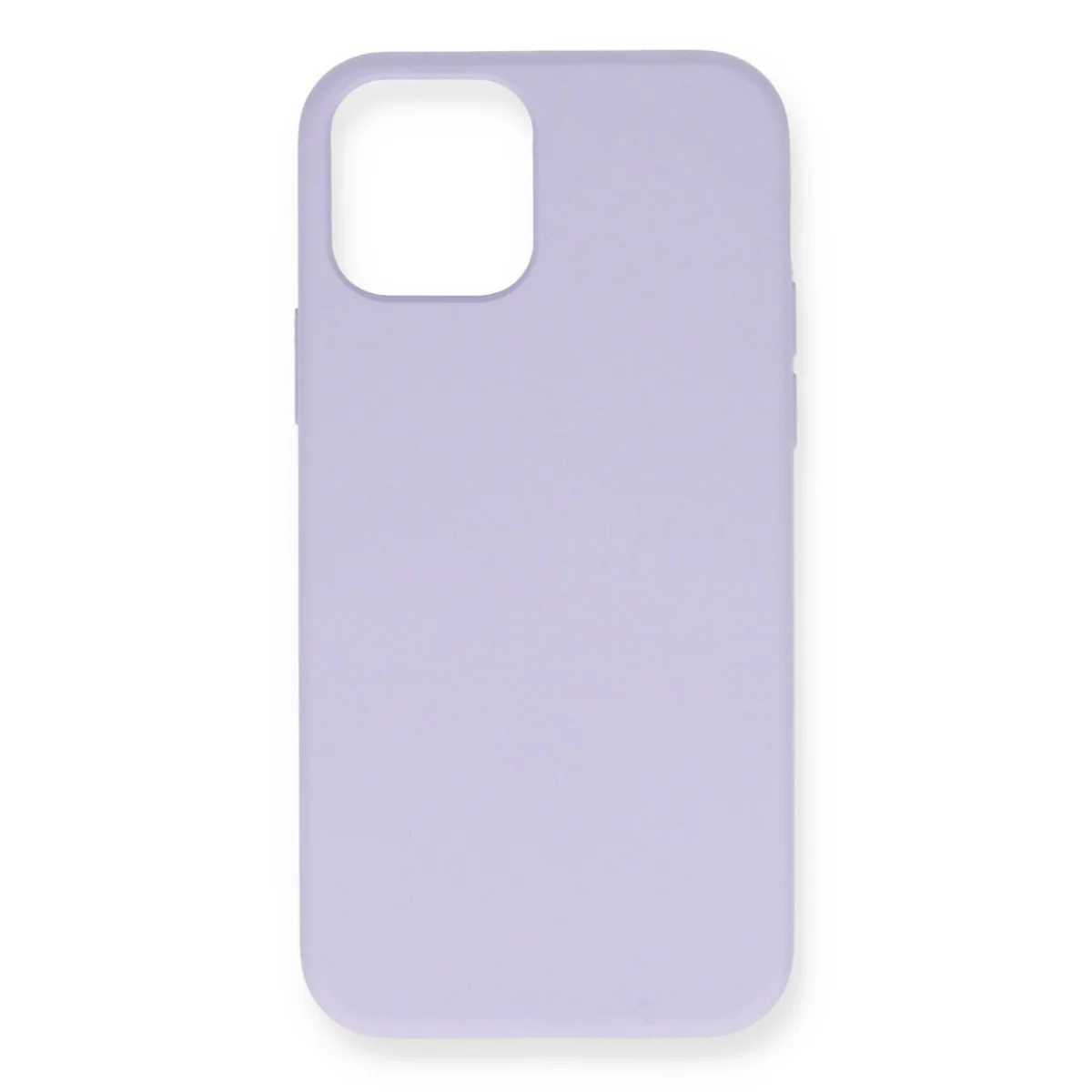 iPhone 12 Mini Kılıf Nano içi Kadife Silikon - Lila