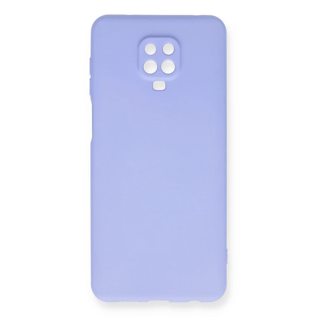 Redmi Note 9 Pro Kılıf Nano içi Kadife Silikon - Lila