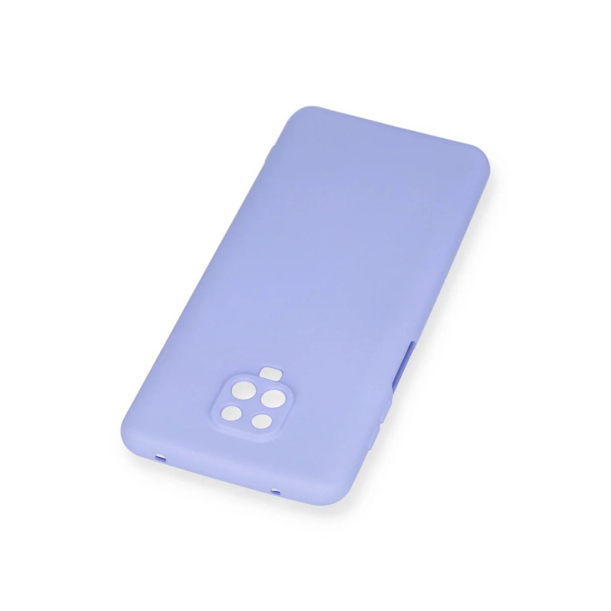 Redmi Note 9 Pro Kılıf Nano içi Kadife Silikon - Lila