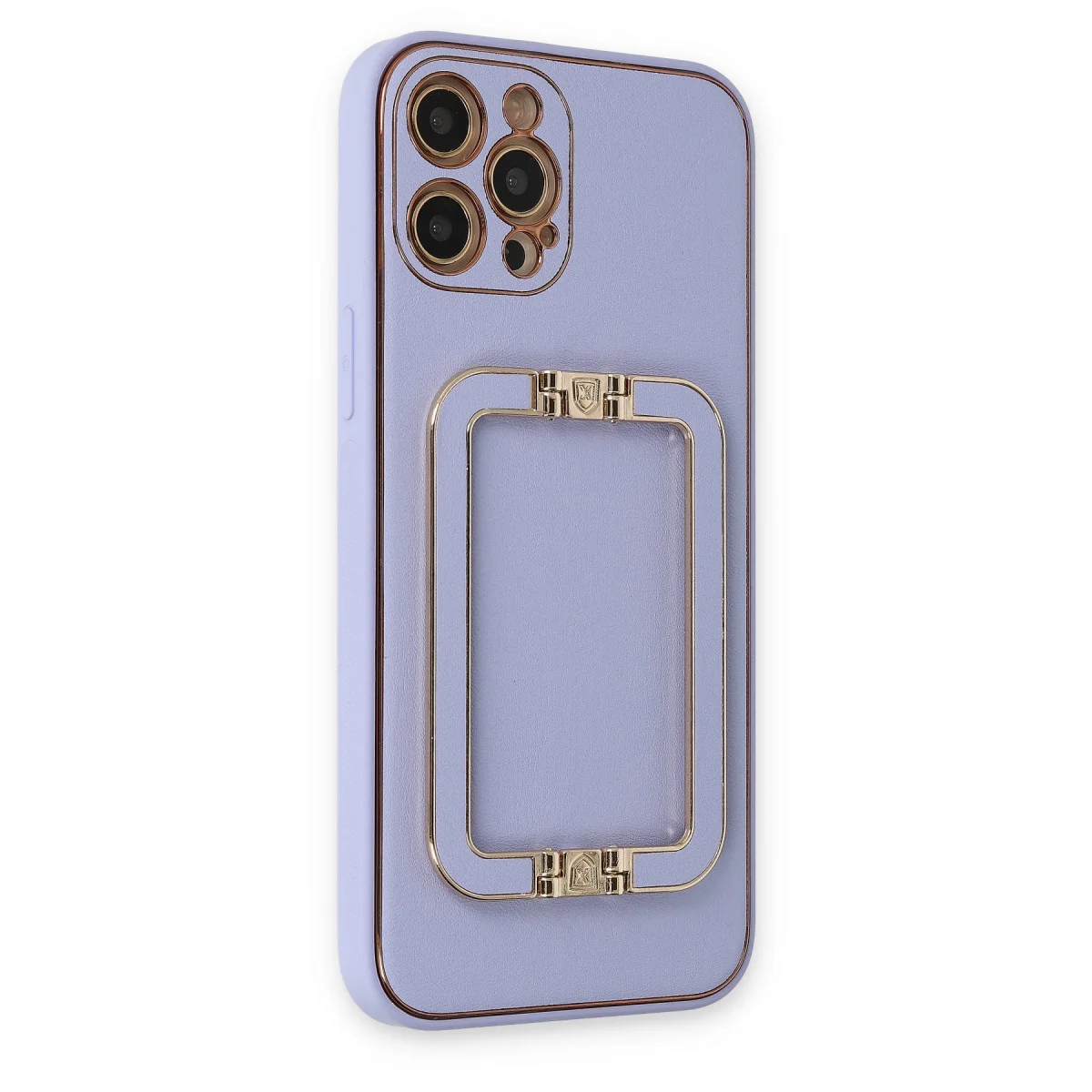 iPhone 12 Pro Kılıf Coco Elit Kapak - Lila