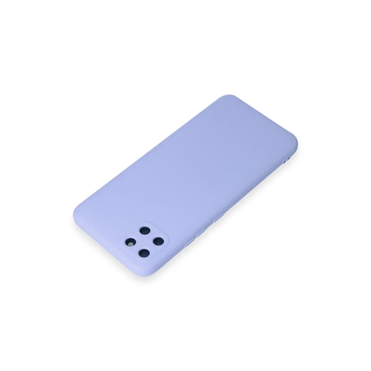 Realme C11 Kılıf Nano içi Kadife Silikon - Lila