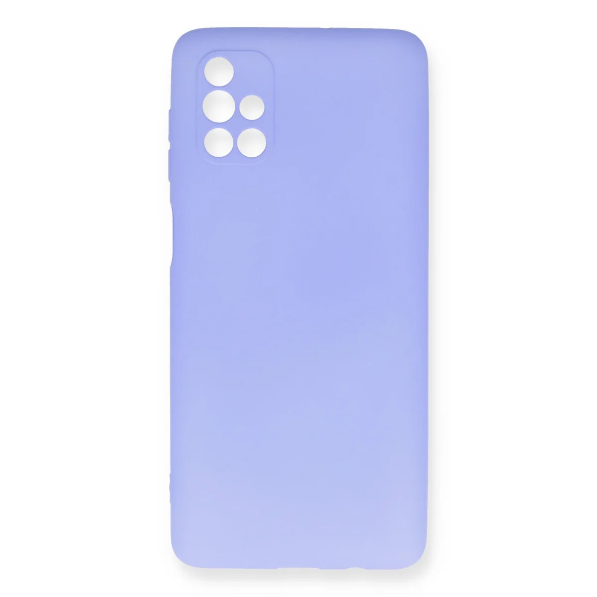 Galaxy M51 Kılıf First Silikon - Lila