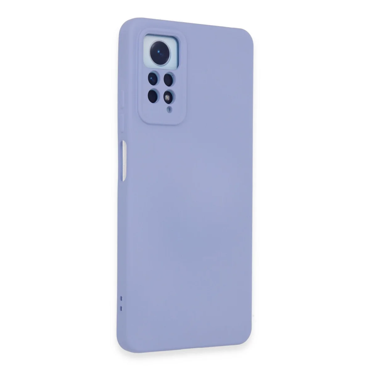 Redmi Note 12 Pro 4G Kılıf Nano içi Kadife Silikon - Lila