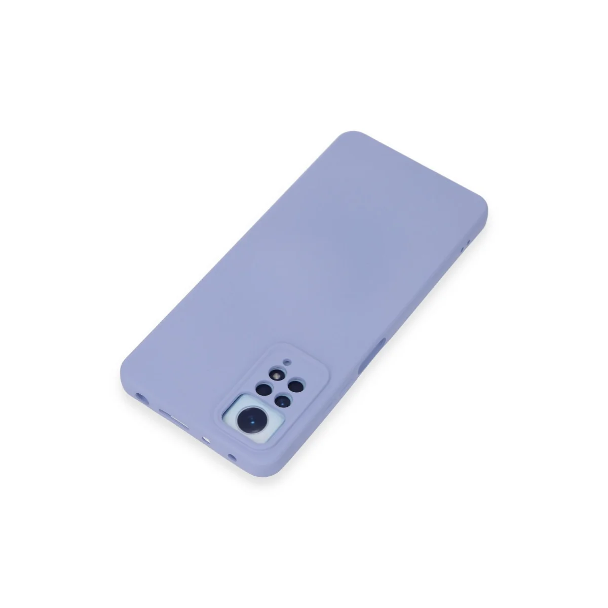 Redmi Note 12 Pro 4G Kılıf Nano içi Kadife Silikon - Lila