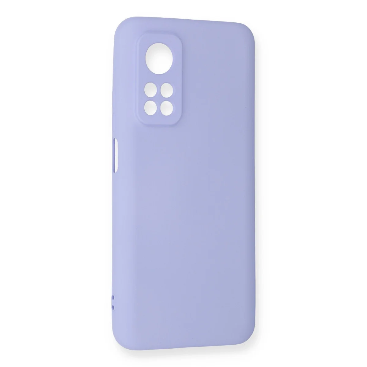 Mi 10T Kılıf Nano içi Kadife Silikon - Lila