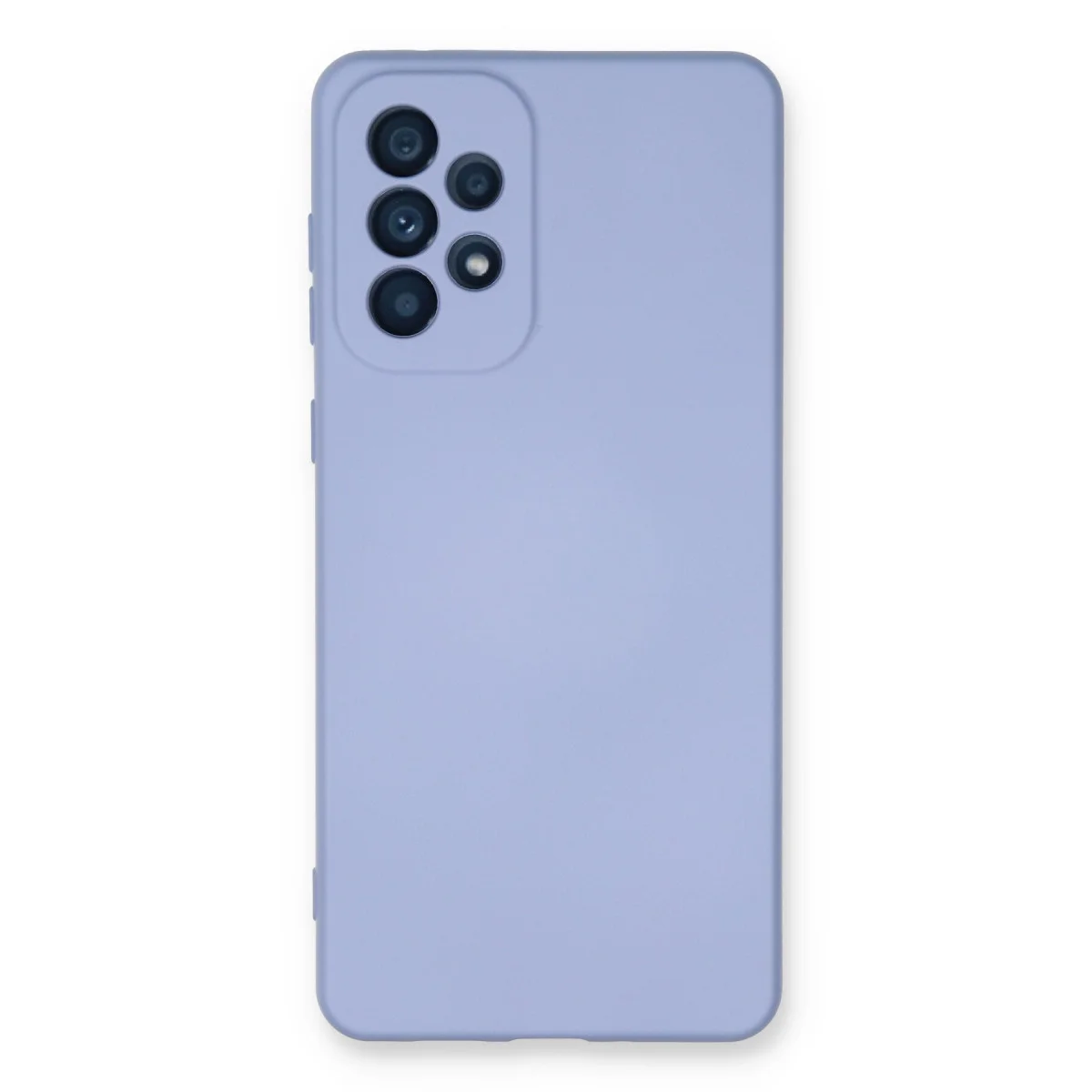 Galaxy A53 5G Kılıf Nano içi Kadife Silikon - Lila