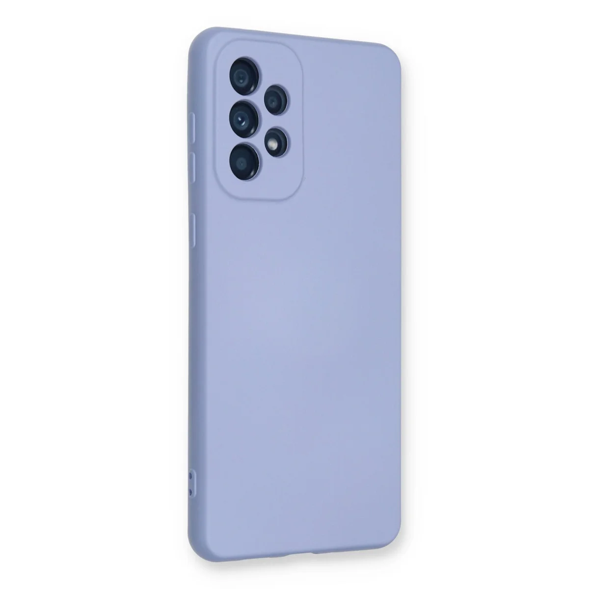 Galaxy A53 5G Kılıf Nano içi Kadife Silikon - Lila