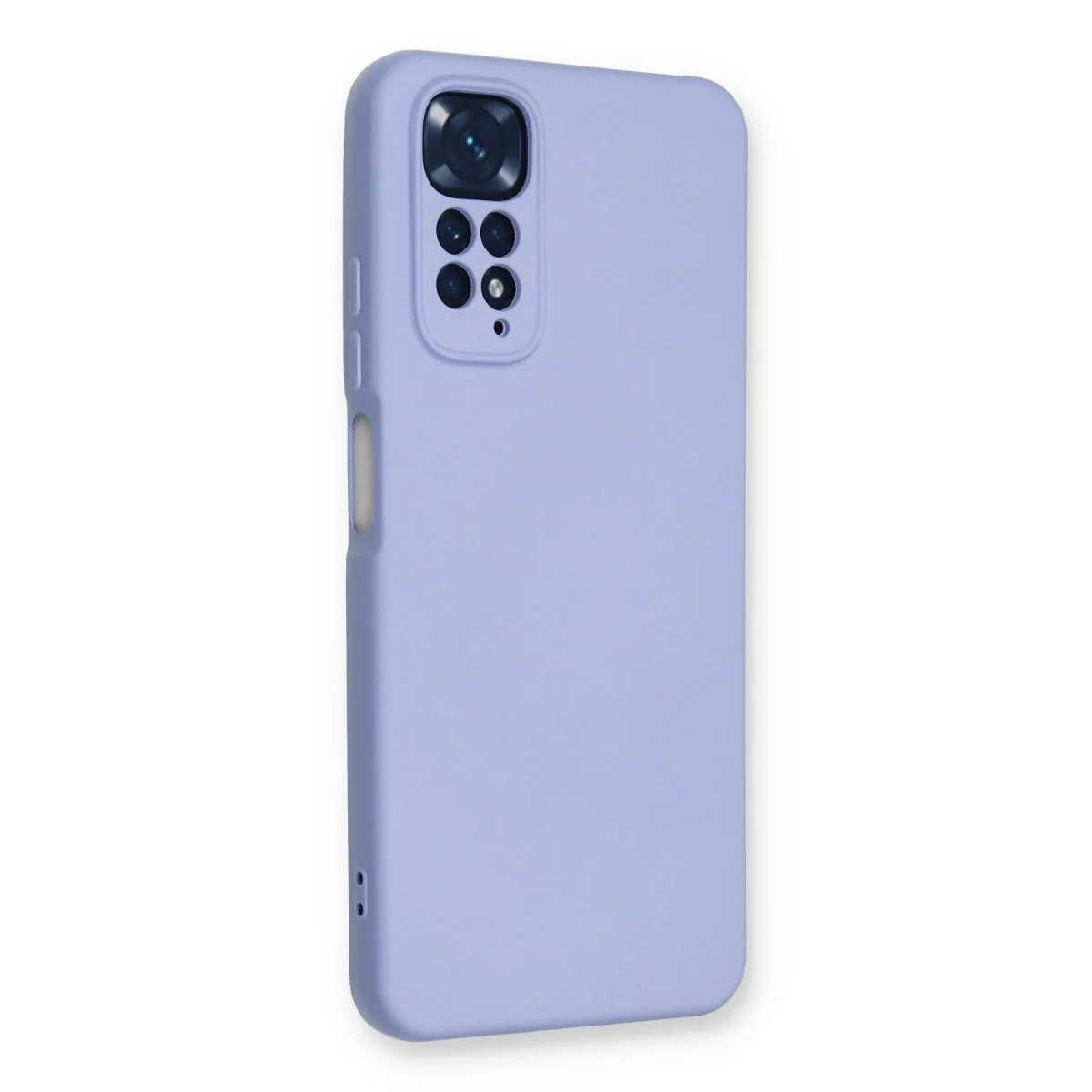 Redmi Note 11 Kılıf Nano içi Kadife Silikon - Lila