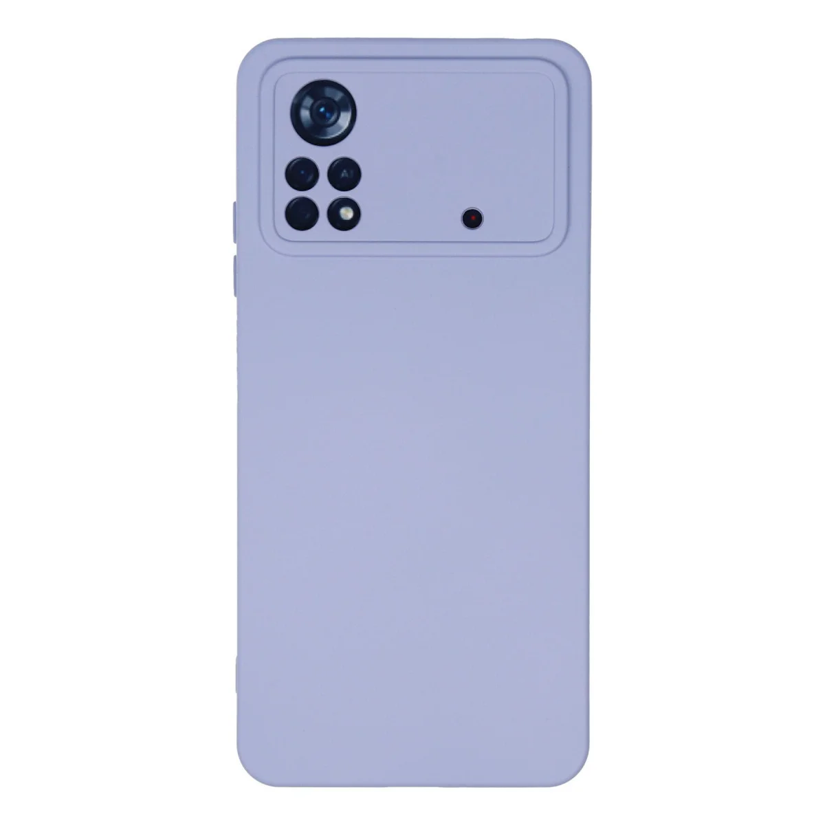 Poco X4 Pro 5G Kılıf Nano içi Kadife Silikon - Lila