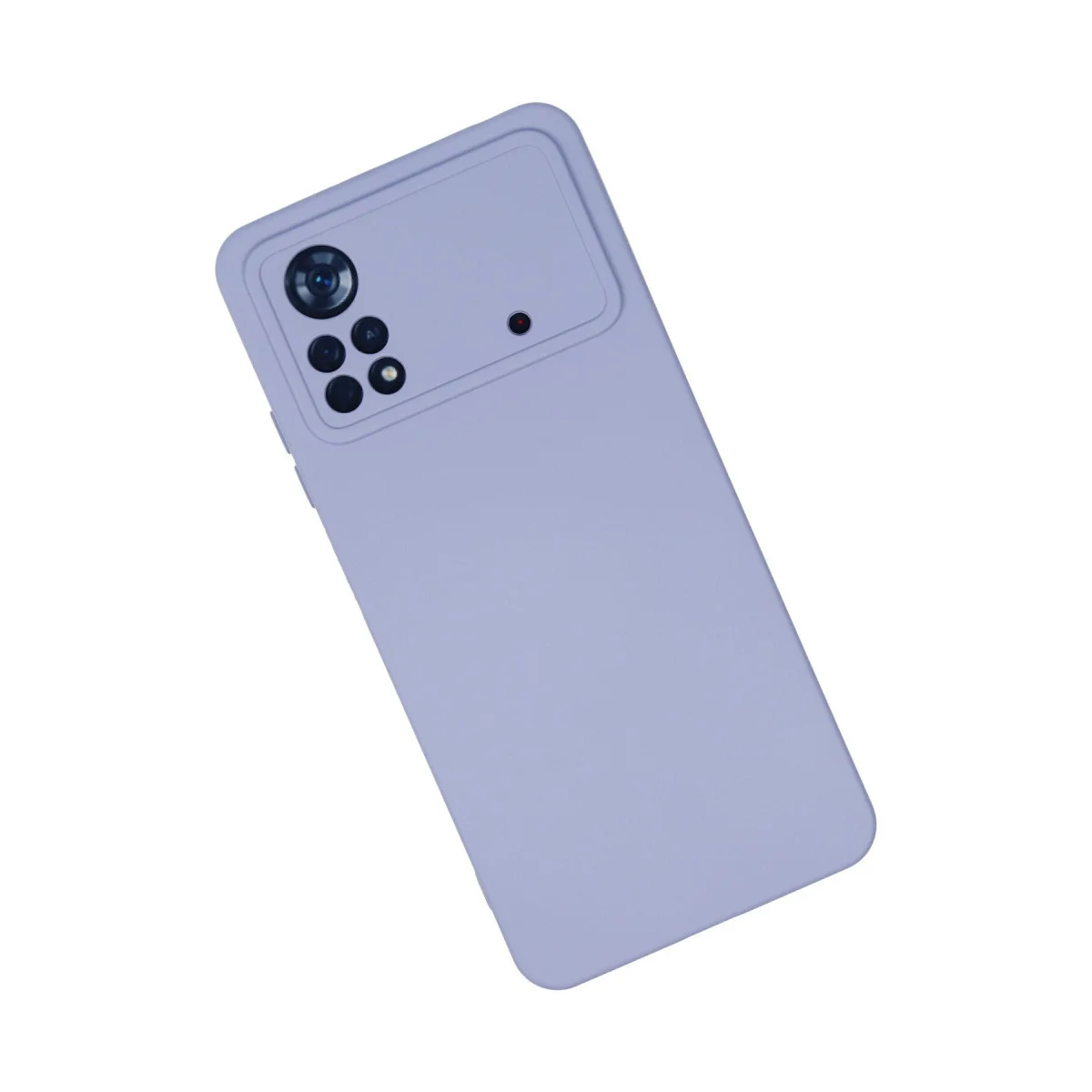 Poco X4 Pro 5G Kılıf Nano içi Kadife Silikon - Lila