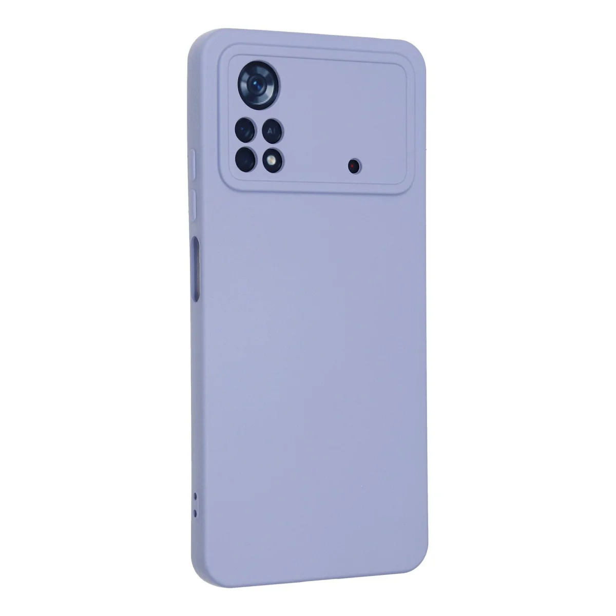 Poco X4 Pro 5G Kılıf Nano içi Kadife Silikon - Lila