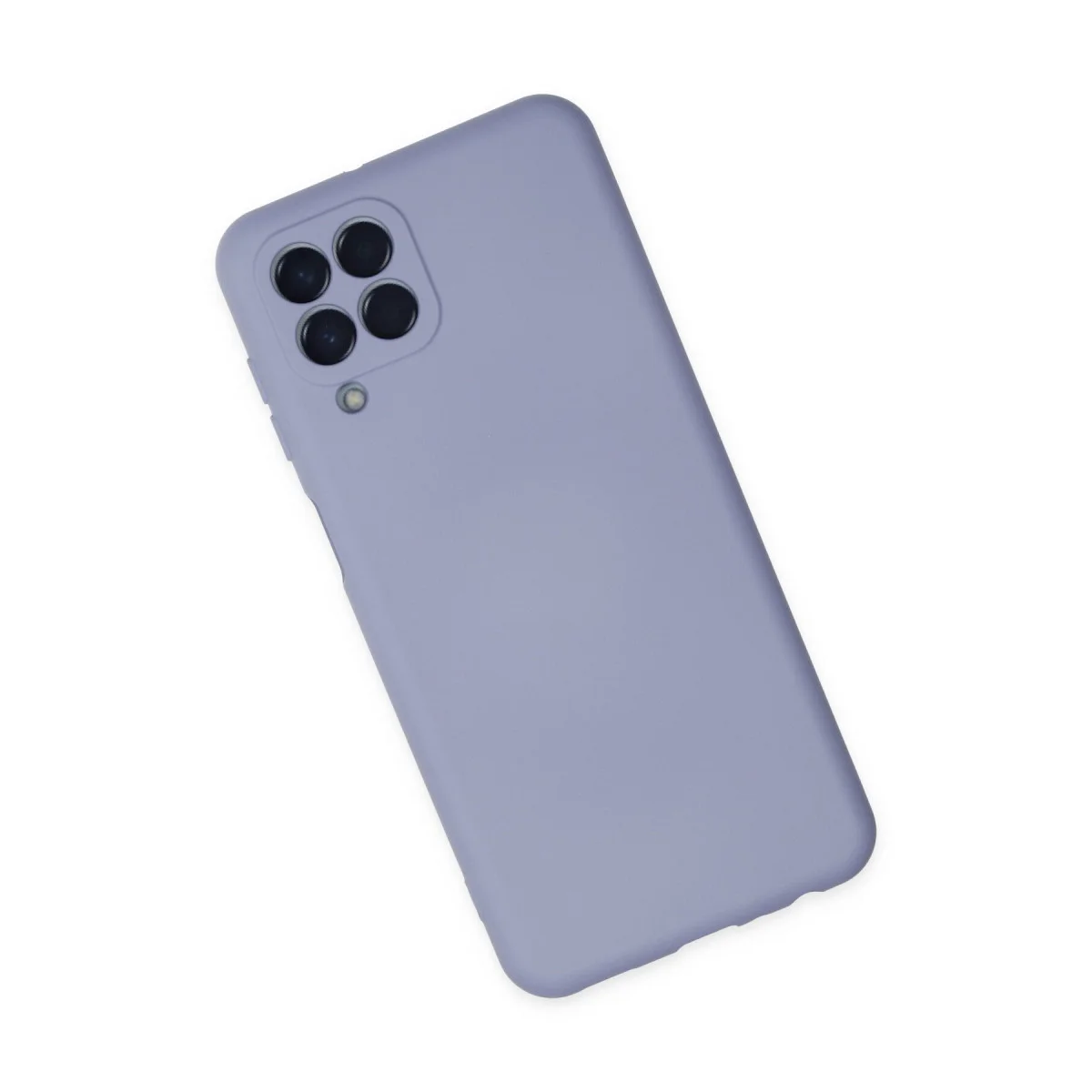 Galaxy M33 Kılıf Nano içi Kadife Silikon - Lila