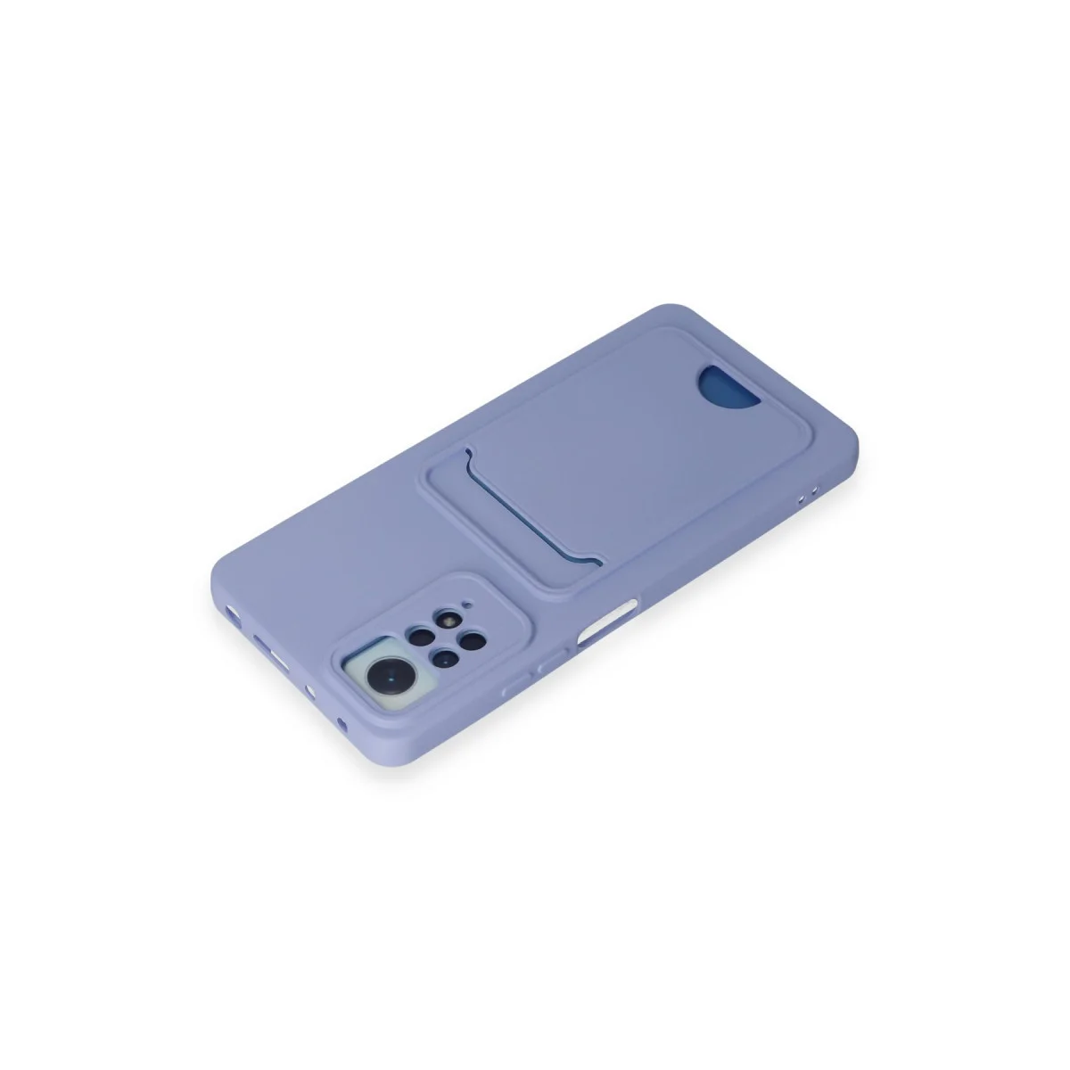 Redmi Note 11 Pro Kılıf Kelvin Kartvizitli Silikon - Lila