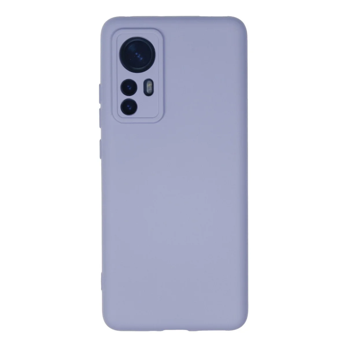 Mi 12 Kılıf Nano içi Kadife Silikon - Lila