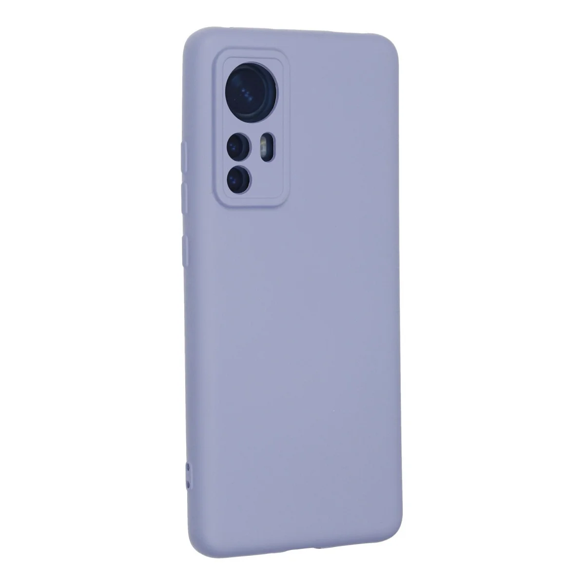 Mi 12 Kılıf Nano içi Kadife Silikon - Lila