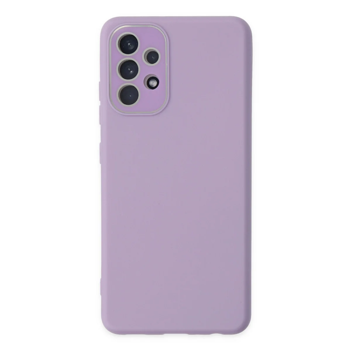 Galaxy A53 5G Kılıf Lansman Glass Kapak - Lila