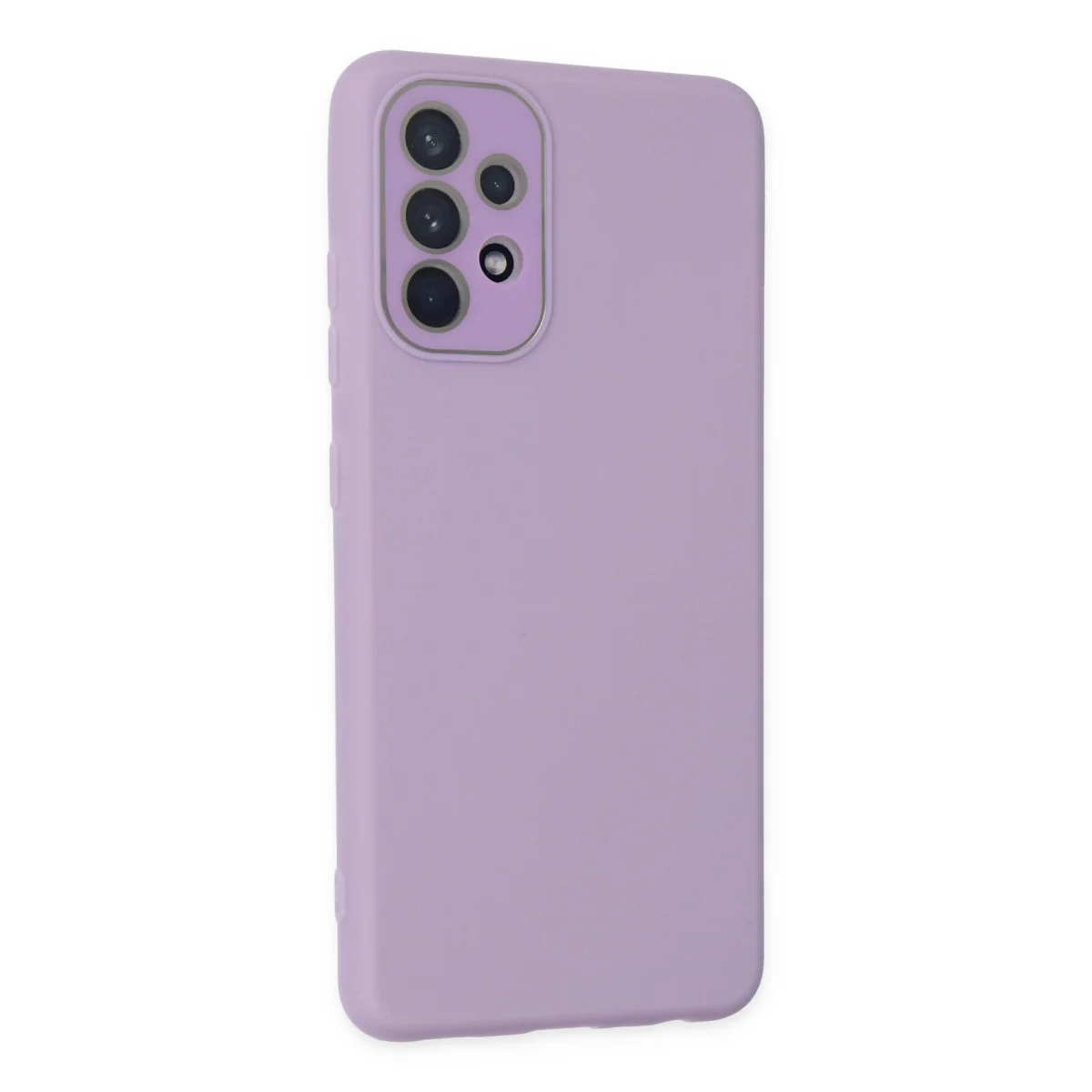 Galaxy A53 5G Kılıf Lansman Glass Kapak - Lila