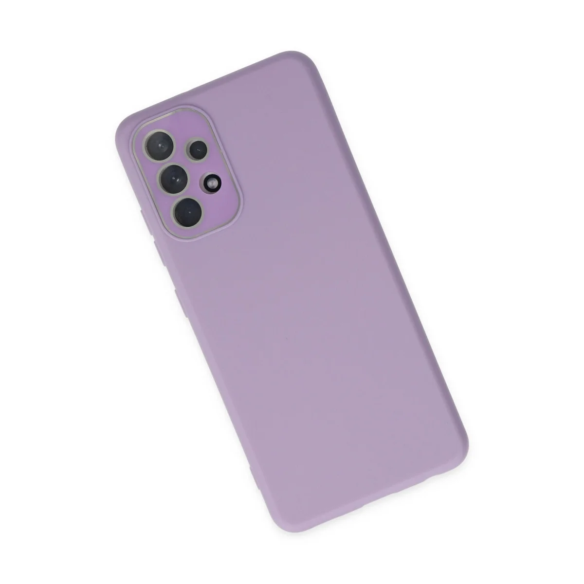 Galaxy A53 5G Kılıf Lansman Glass Kapak - Lila