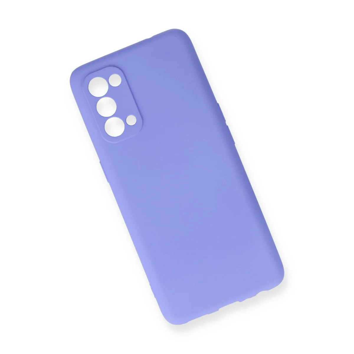 Reno 5 Pro Kılıf First Silikon - Lila