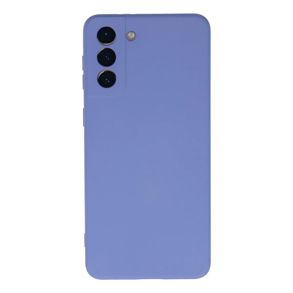 Galaxy S21 Plus Kılıf Nano içi Kadife Silikon - Lila