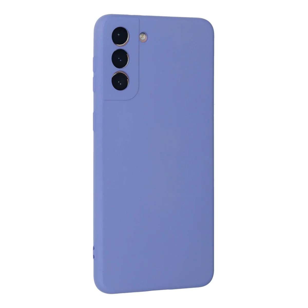 Galaxy S21 Plus Kılıf Nano içi Kadife Silikon - Lila
