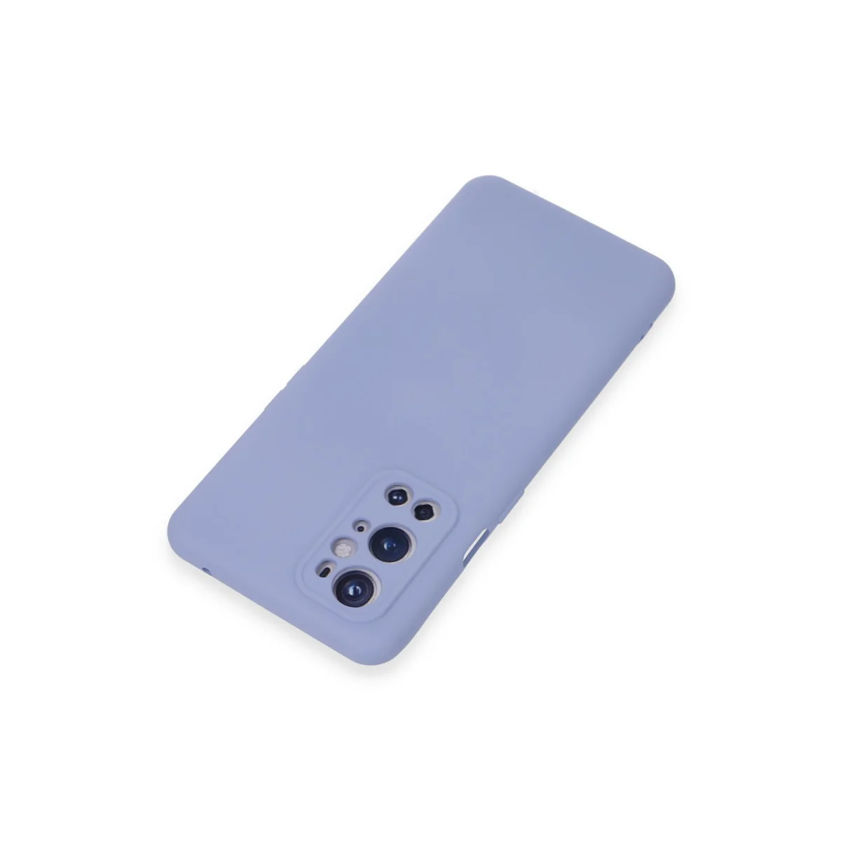 One Plus 9 Pro Kılıf Nano içi Kadife Silikon - Lila