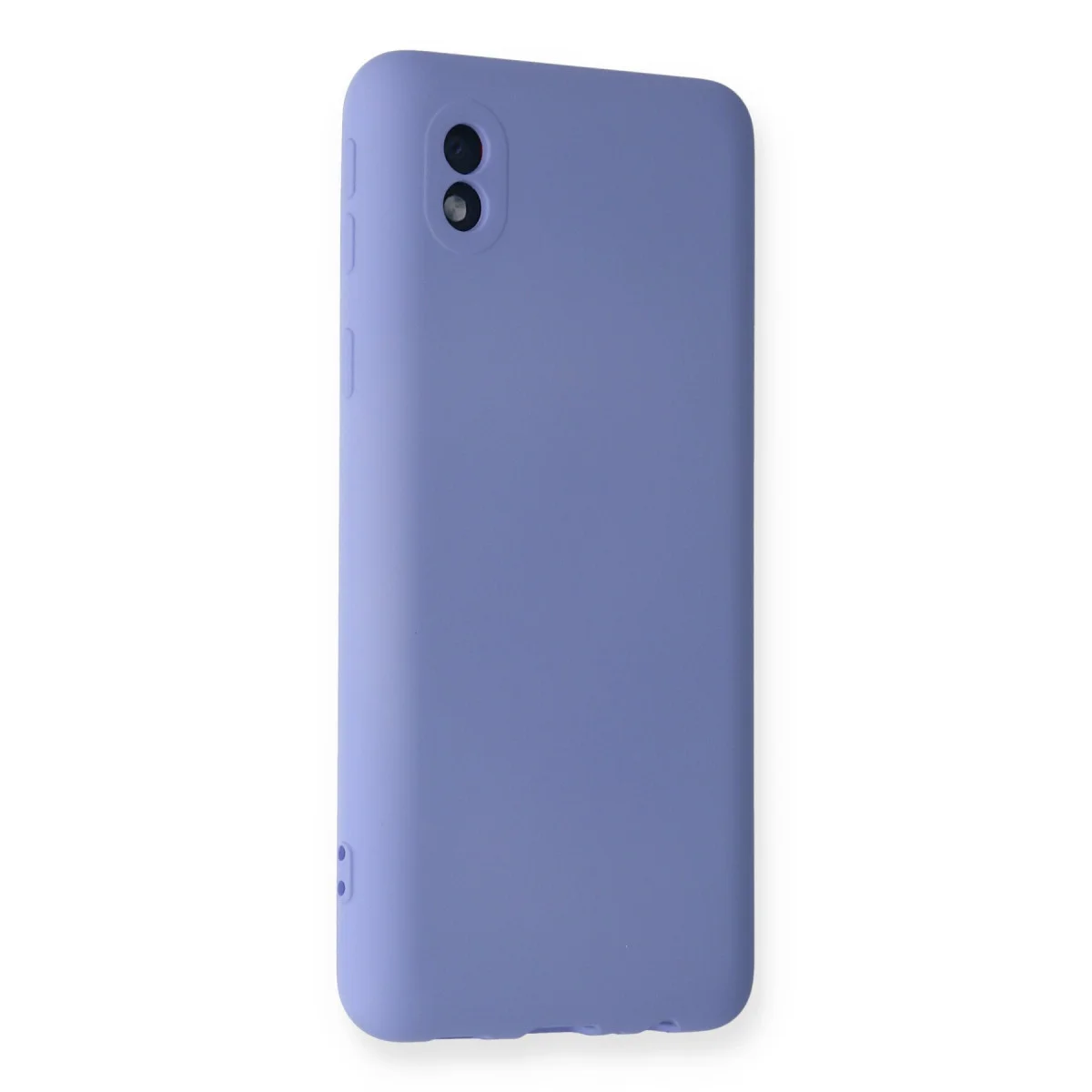 Galaxy A01 Core Kılıf Nano içi Kadife Silikon - Lila