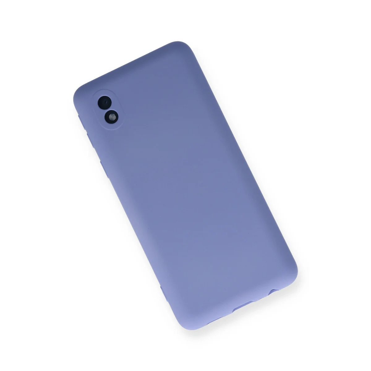 Galaxy A01 Core Kılıf Nano içi Kadife Silikon - Lila