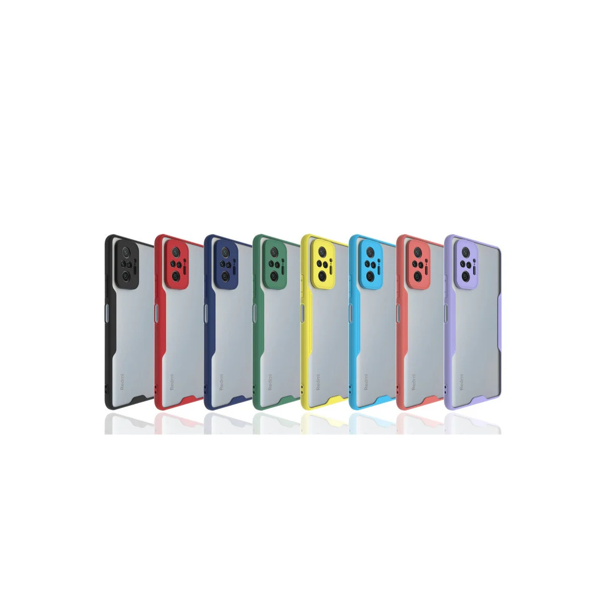 Redmi Note 10 Pro Kılıf Platin Silikon - Lila