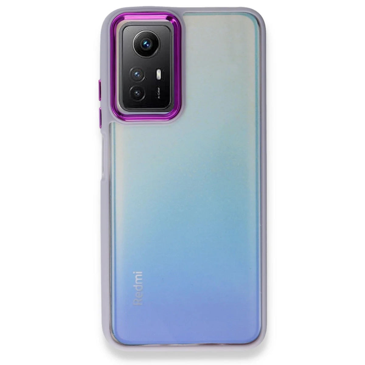Redmi Note 12S Kılıf Dora Kapak - Lila