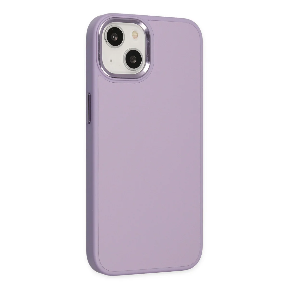 iPhone 14 Plus Kılıf Asya Deri Silikon - Lila
