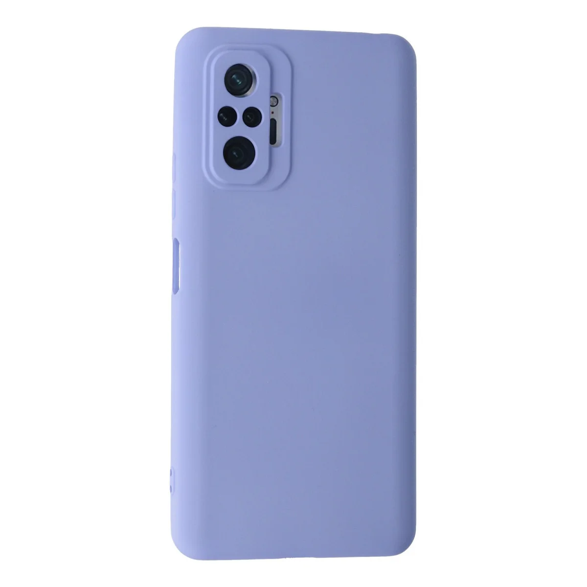 Redmi Note 10 Pro Kılıf Nano içi Kadife Silikon - Lila