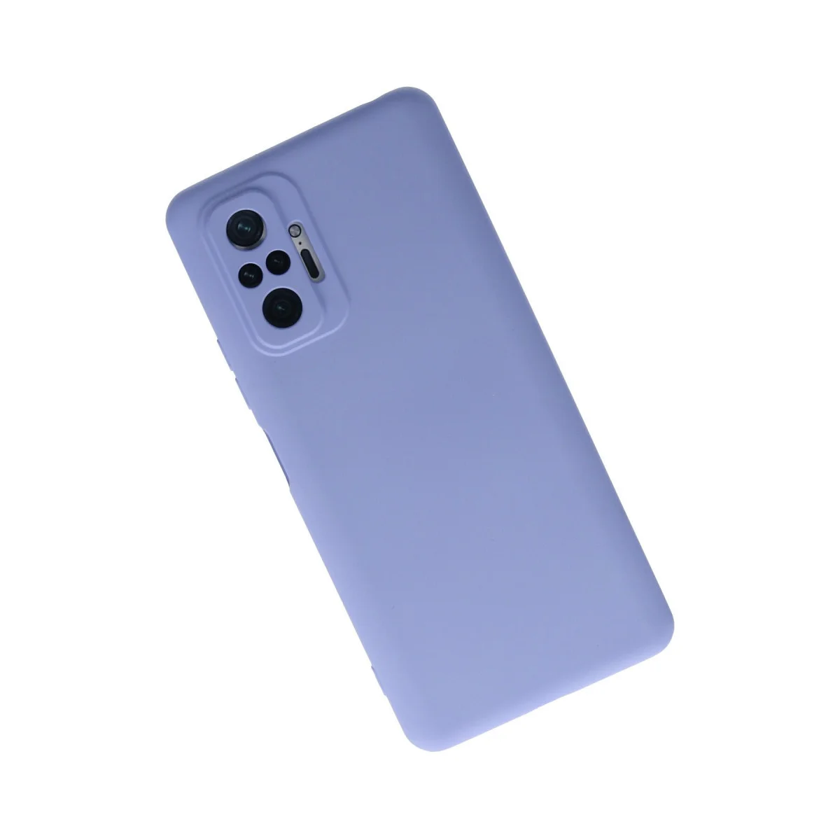 Redmi Note 10 Pro Kılıf Nano içi Kadife Silikon - Lila