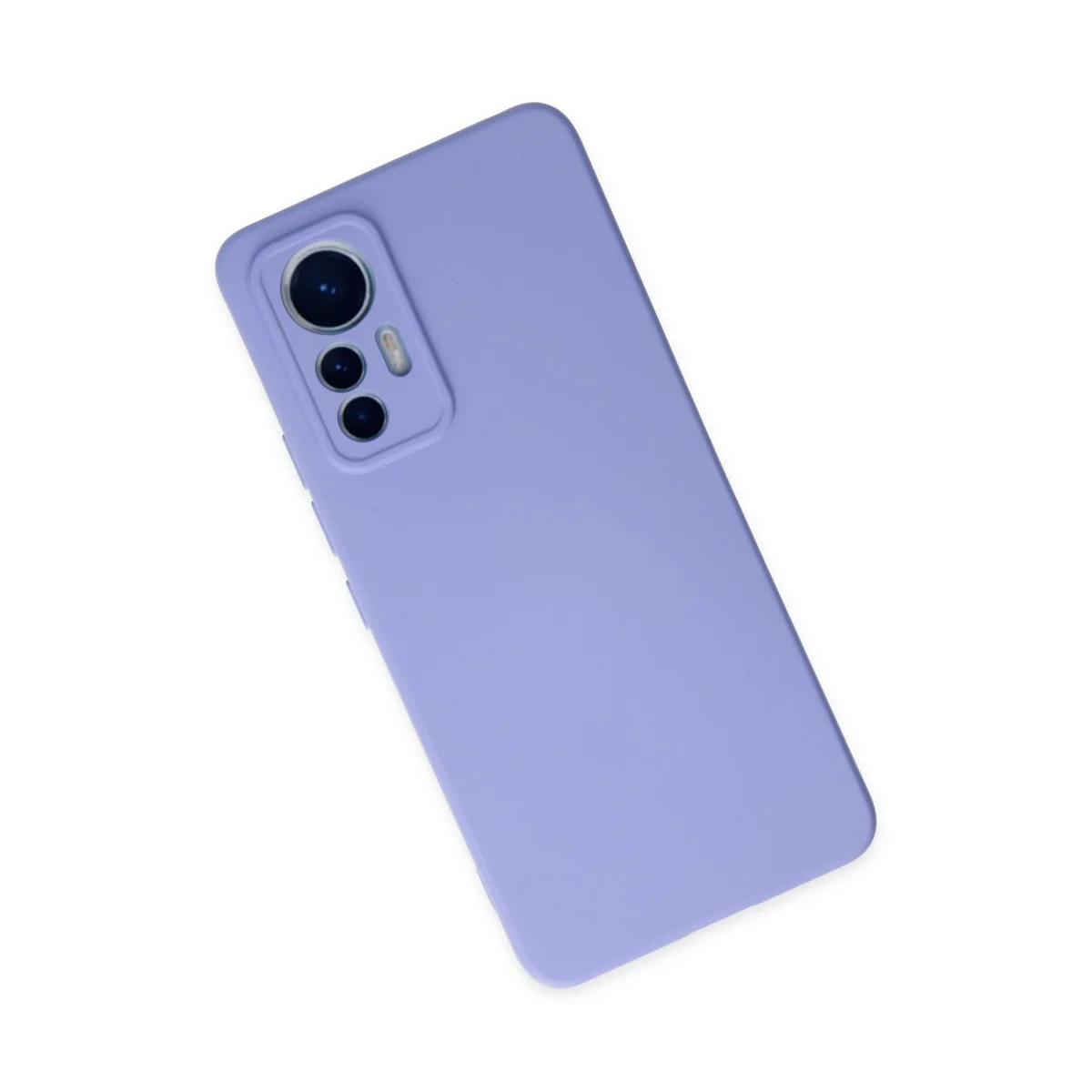 Mi 12 Lite Kılıf Nano içi Kadife Silikon - Lila