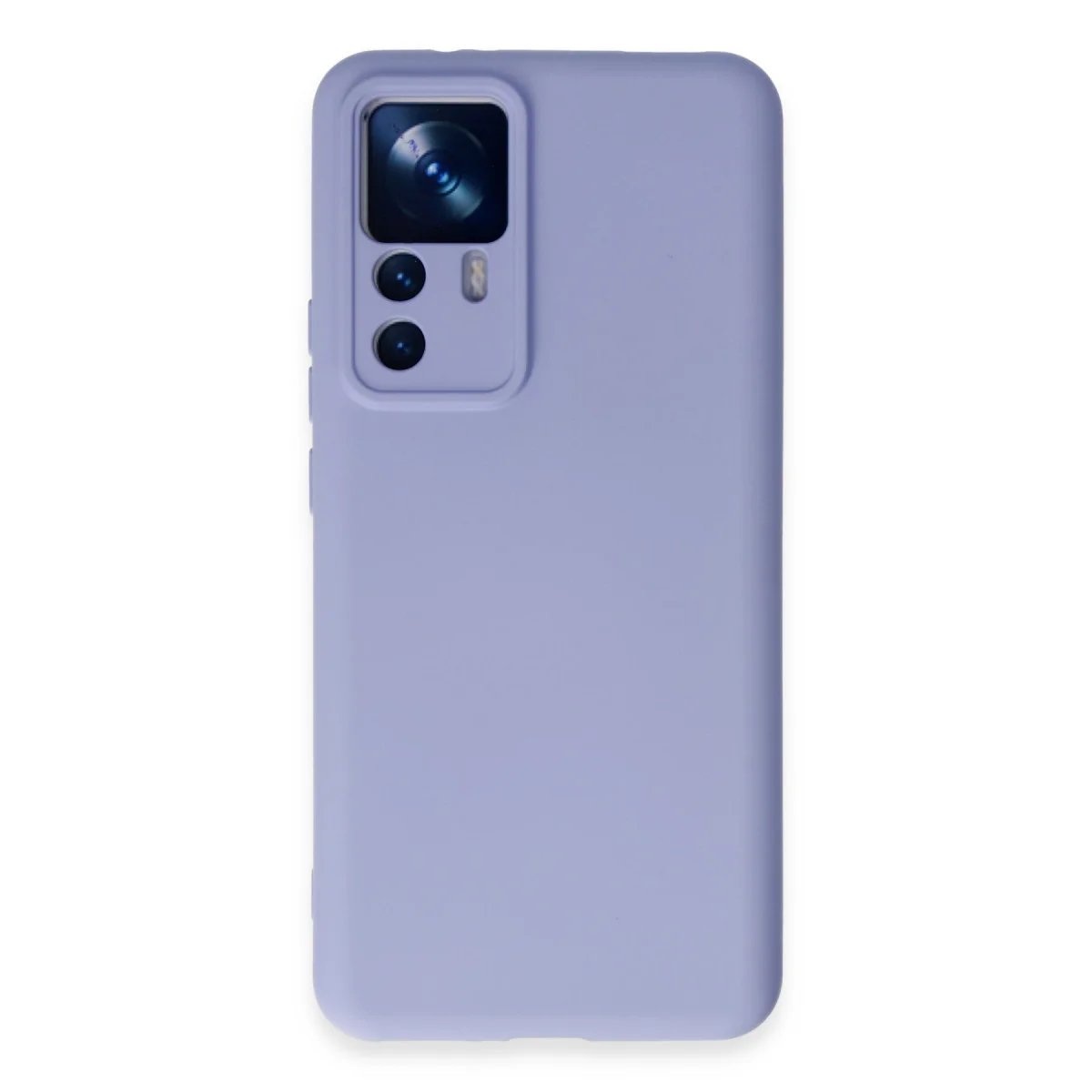 Mi 12T Pro Kılıf Nano içi Kadife Silikon - Lila