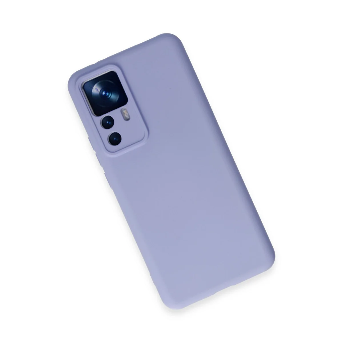 Mi 12T Pro Kılıf Nano içi Kadife Silikon - Lila