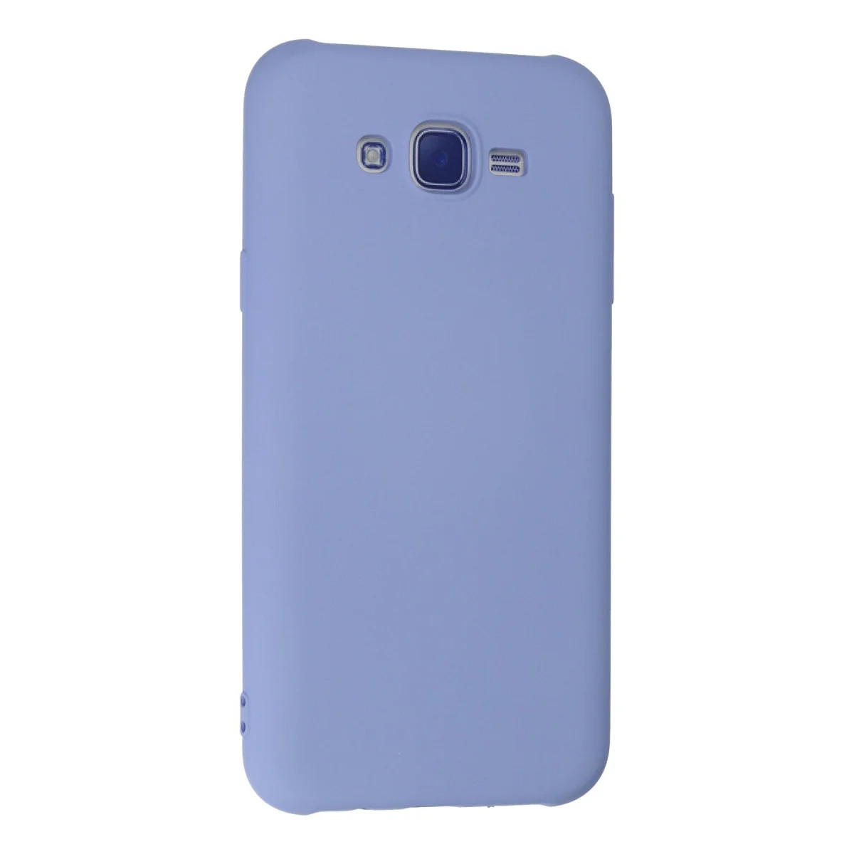 Galaxy J7 Kılıf Nano içi Kadife Silikon - Lila