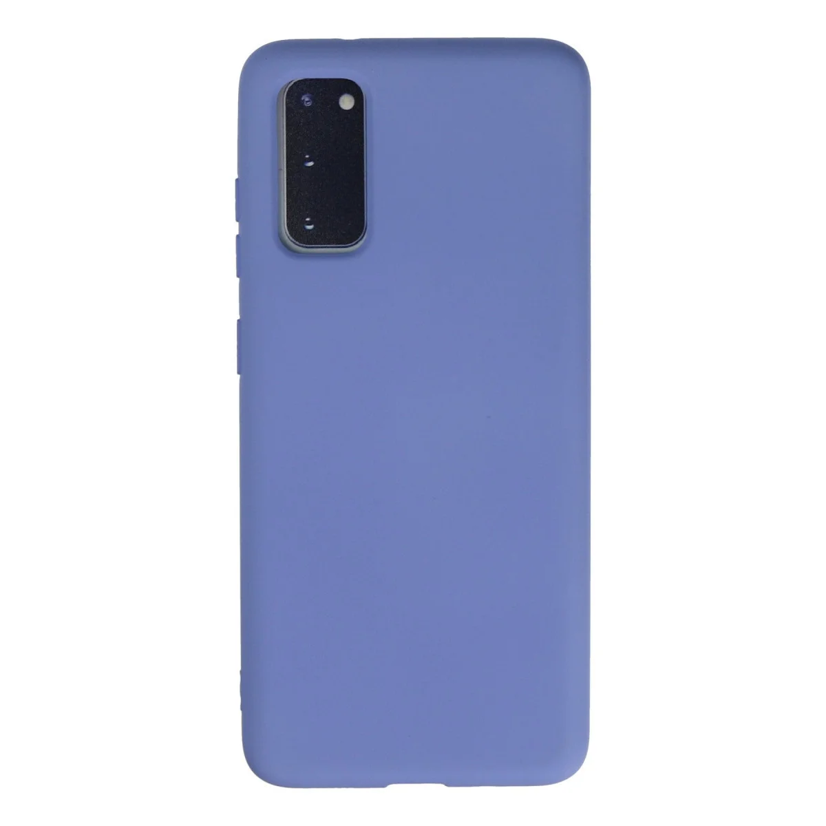 Galaxy S20 Kılıf Nano içi Kadife Silikon - Lila