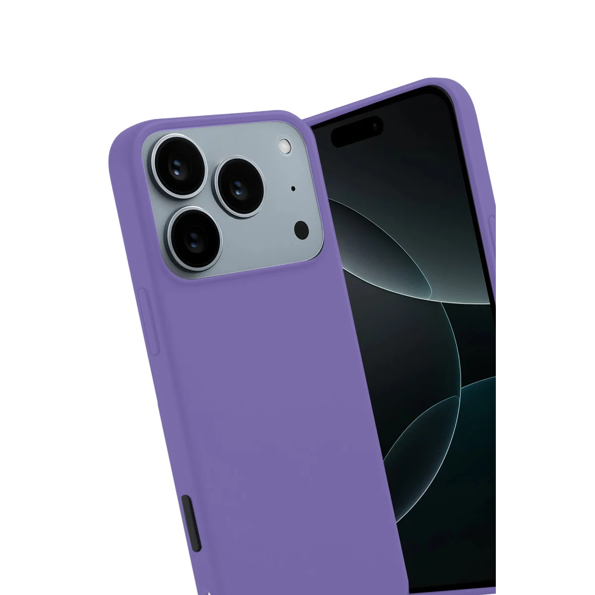 iPhone 17 Pro Max First Silikon - Lila