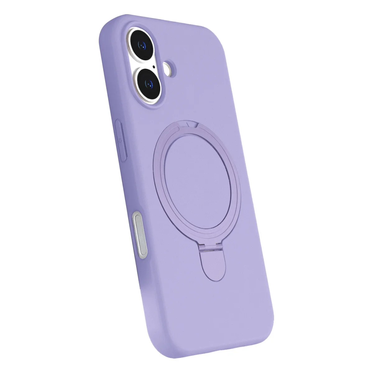 iPhone 16 Plus Regal Magsafe Standlı Kapak - Lila